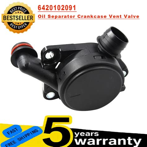 Oil Separator Crankcase Vent Valve