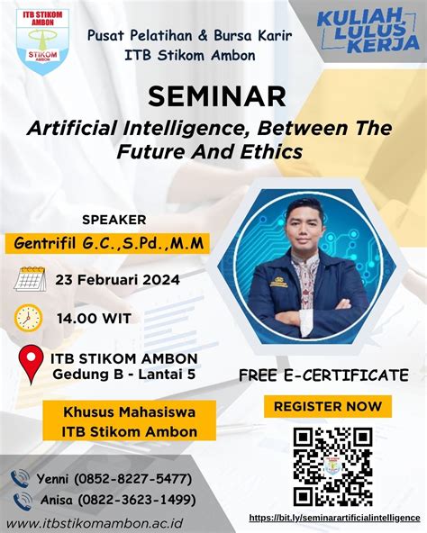 Seminar Artificial Intelligence ITB STIKOM AMBON