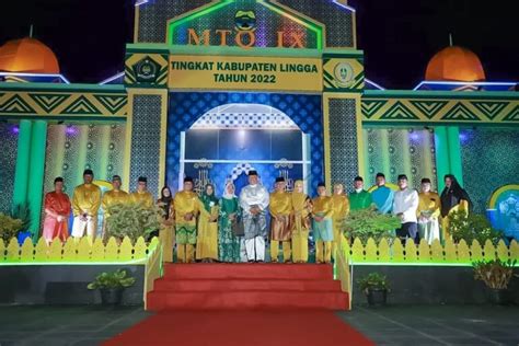 MTQ Ke IX Lingga Resmi Dibuka Harian Haluan Kepri