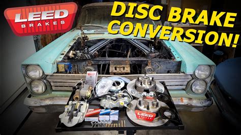 How To Install Disc Brakes On A Classic Car Leed Brakes Youtube