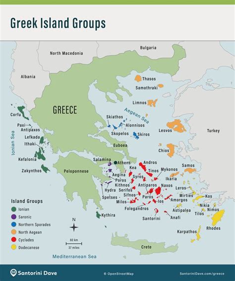 MAPS of GREECE - Cities, Greek Islands, Ancient Greece | Greece map, Ancient greece map, Greek ...