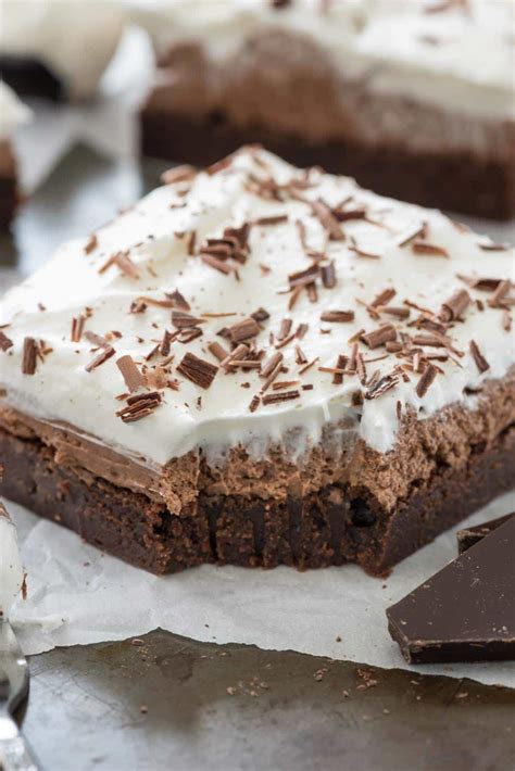 French Silk Brownies Crazy For Crust