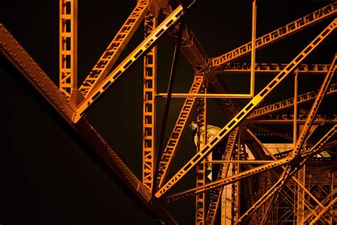 Free Images Black And White Architecture Structure Sky Bridge