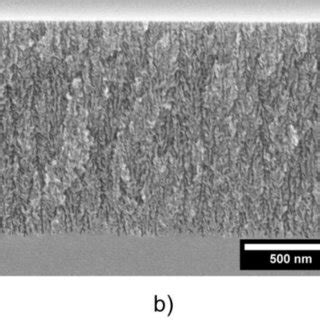 Cross Sectional Views Of Various Porous Silicon Samples The Etching