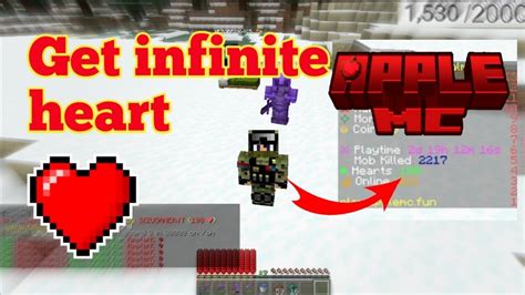 Get Infinite Heart In Banana Realm Season 2 L Applemc L Lifesteal Smp Youtube