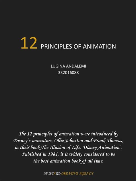 12 Principles of Animation | PDF