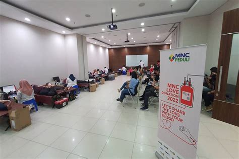 Mnc Peduli Pmi Jakarta Gelar Donor Darah Karyawan Memberi Sekaligus