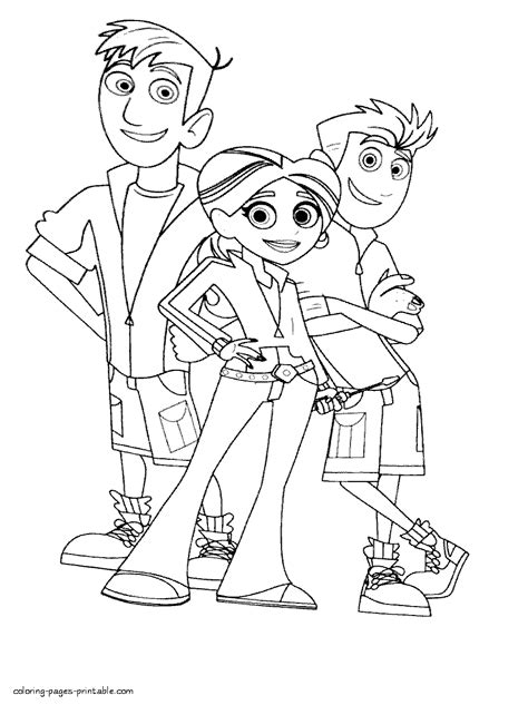 Wild Kratts Coloring Pages For Kids - Coloring Home