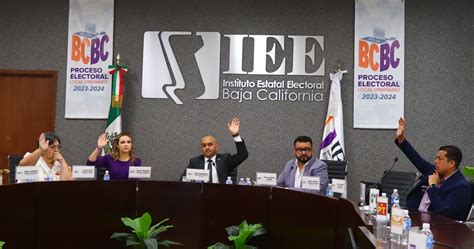 Declara Consejo General Del Ieebc Conclusión Del Proceso Electoral