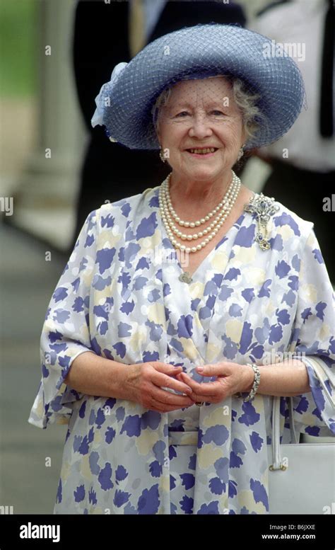 Su Majestad La Reina Elizabeth La Reina Madre Celebraciones De