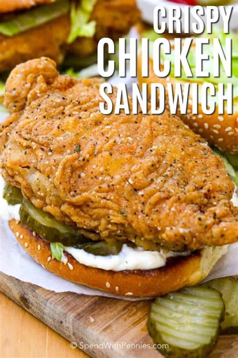 Buttermilk Recipe Take Out Crispy Chicken Sandwich Fillets Products