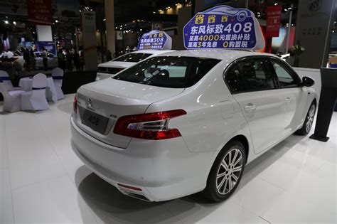 东风标致新一代408，15万级别中级车，车展实拍！