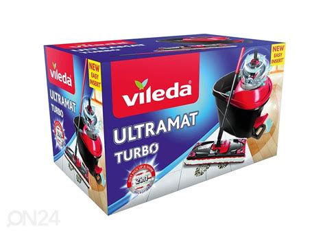 Vileda Lattianpuhdistussetti Easy Wring Turbo Ultramat Moppi Sanko Sy