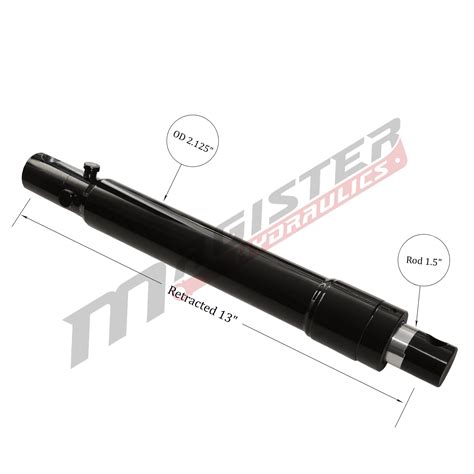 Bore X Stroke Western Snow Plow Single Acting Hydraulic Cylinder