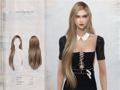 Sims 4 Long Hair