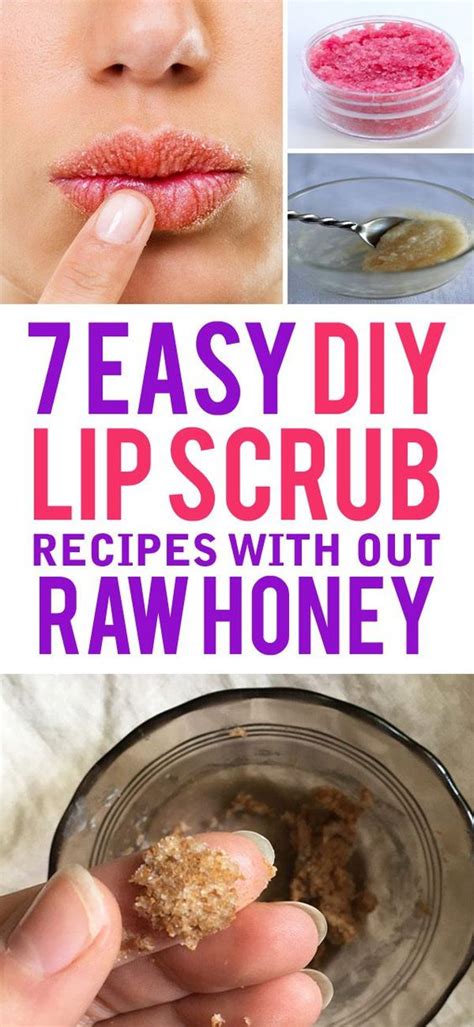 Diy Lip Scrub Without Coconut Oil The Best Diy Lip Scrub Without