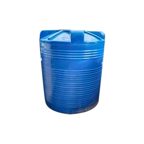 Triple Layer Blue Liter Plastic Water Storage Tank Storage