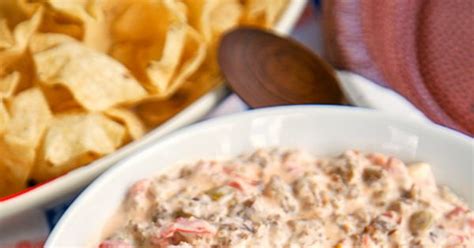 3 Ingredient Cream Cheese Sausage Dip Football Friday