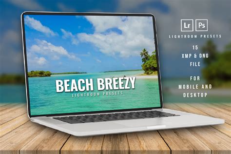 15 Beach Breezy Lightroom Preset Graphic By ZHidayat Creative Fabrica