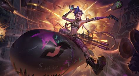 Arcane Boom Jinx Wallpaper 5k HD ID 9755