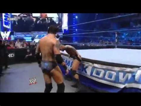 Randy Orton Vs Wade Barrett Falls Count Anywhere Match Wwe