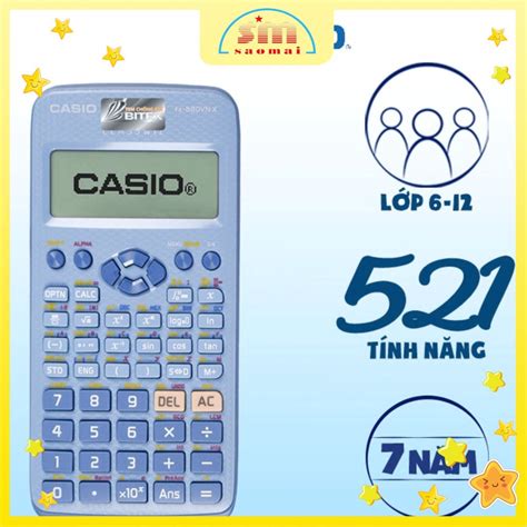 M Y T Nh Casio Fx Vn Xanh Vpp Sao Mai V Shopee Vi T Nam