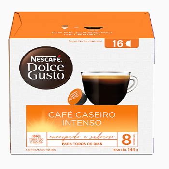 Nescaf Dolce Gusto Caf Caseiro Intenso C Psulas Matinal