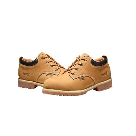 Jacata Men's Low-Cut Work Boots Water Resistant Boots Heavy Duty ...