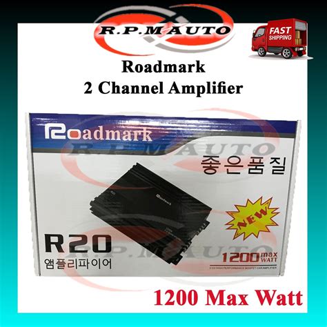 Roadmark R Channel High Performance Mosfet Car Amplifier Max