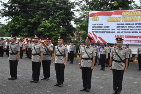 Polres Tanjungpinang Gelar Serah Terima Jabatan Kasat Dan Kapolsek Di