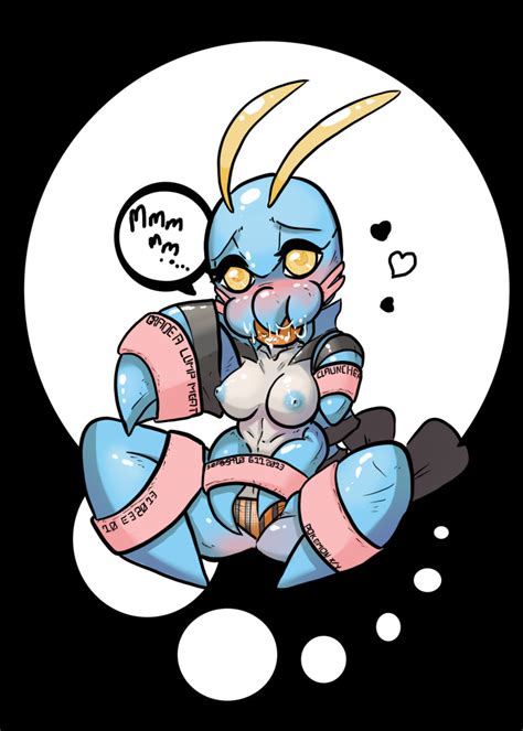 Rule 34 Abysmal0 Anthro Ball Gag Bondage Breasts Clauncher Crab Claw Crab Girl Crustacean