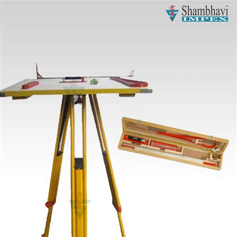 Plane Table With Accessories Plane Table Maps Preparation Survey