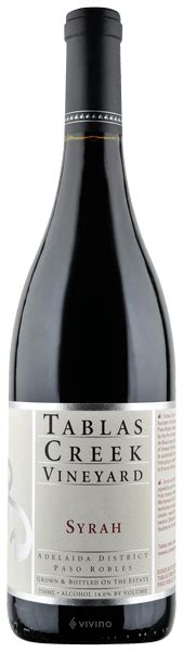 Tablas Creek Vineyard Syrah Vivino Us