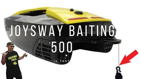 TESTING BAIT BOAT JOYSWAY BAITING 500 BARCA DA PESCA RC Barchino Da