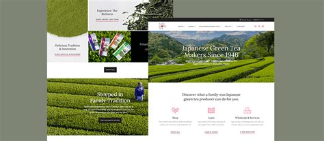 New Ecommerce Website Design Launch For Sugimoto Tea Company