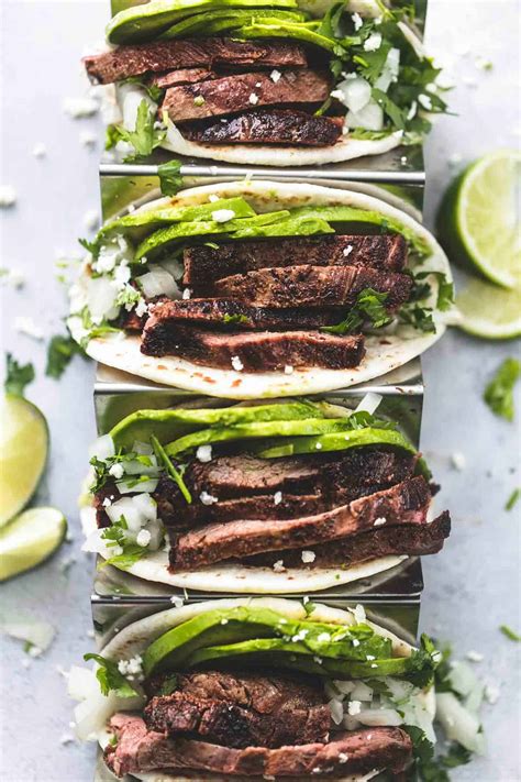 Flank Steak Tacos Creme De La Crumb