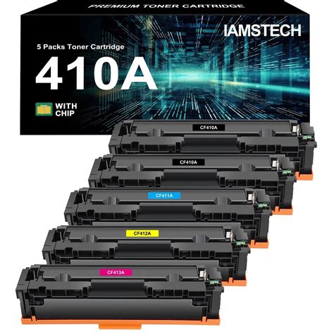 410A Toner Cartridge Compatible For HP 410A 410X CF410A CF410X Laserjet