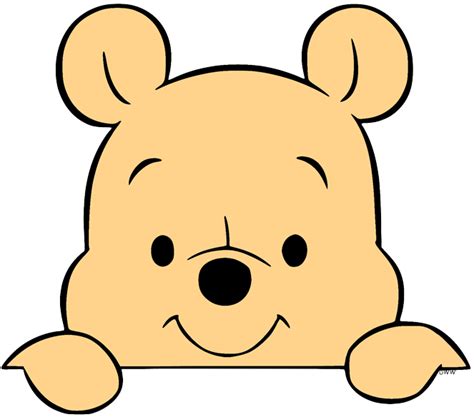 Winnie The Pooh Sticker Cute Cartoon Character