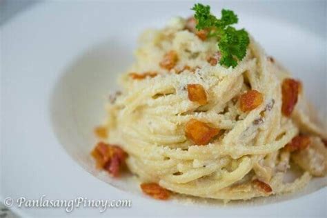 Carbonara Recipe Filipino Style Panlasang Pinoy