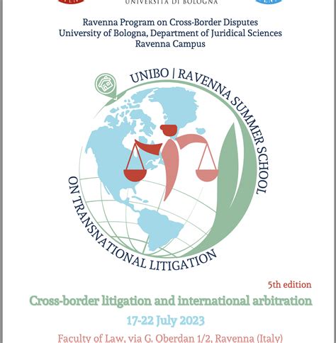 Cross Border Litigation And International Arbitration Call For Papers