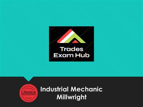 Industrial Mechanic Millwright Exam Trades Exam Hub