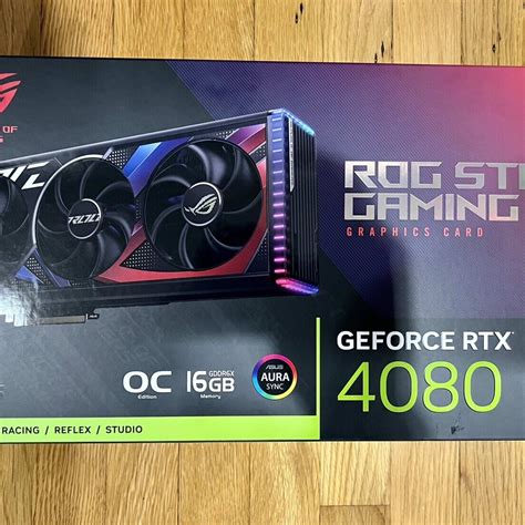 Asus ROG Strix RTX 4080 New in box | Jawa