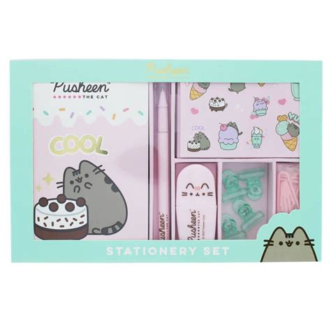 Pusheen The Cat Ice Cream Stationery Set Lemony Gem Toys Online