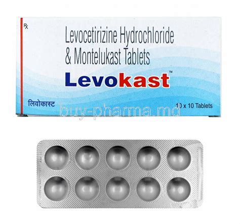 Buy Levokast Levocetirizine Montelukast Levokast Online Buy