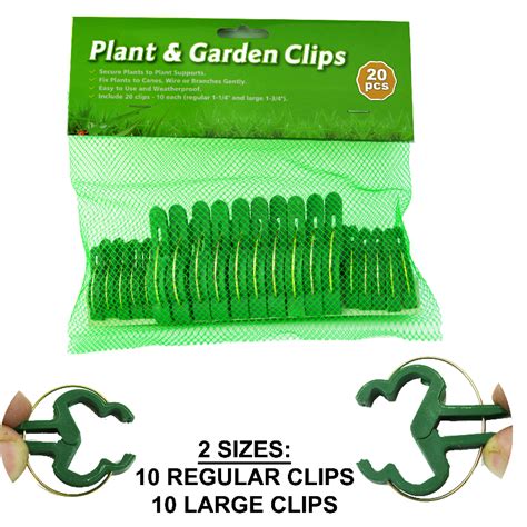 Garden Plant Clips 20 Pack Htg Supply