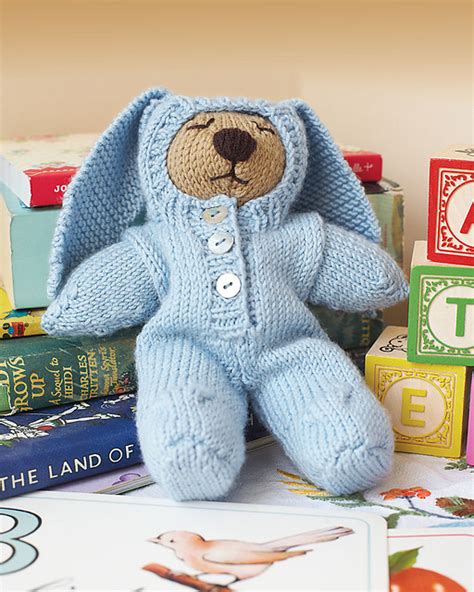 Ravelry Sleepy Bear In Rabbit Suit Pattern By Debbie Bliss