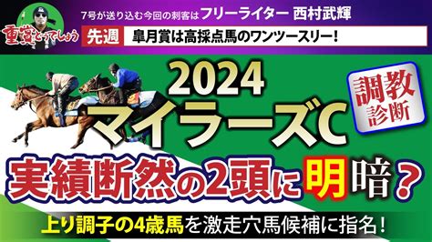 【マイラーズc 2024｜調教診断】実績断然の2頭に明暗？上り調子の4歳馬を穴馬指名！ Youtube