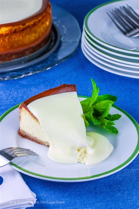 Gluten Free Classic Cheesecake With Almond Crust The Heritage Cook