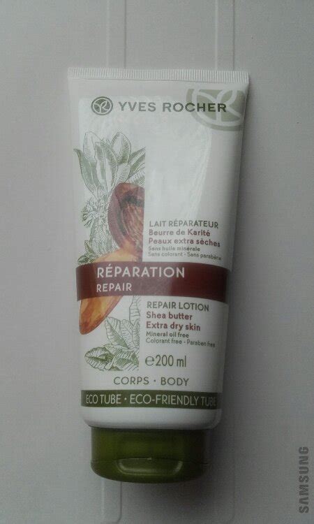 Yves Rocher R Paration Lait R Parateur Beurre De Karit Peaux Extra