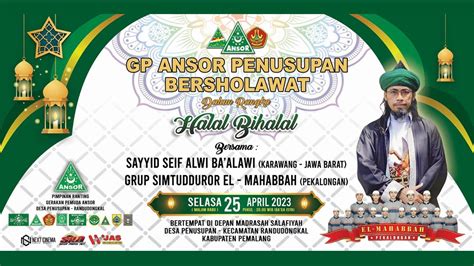 Gebyar Sholawat Babul Musthofa Bbm Pekalongan Tpq Al Furqon